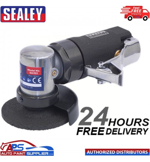 Sealey Air Mini Angle Grinder 58mm Air Sanders/Angle Grinders SA153